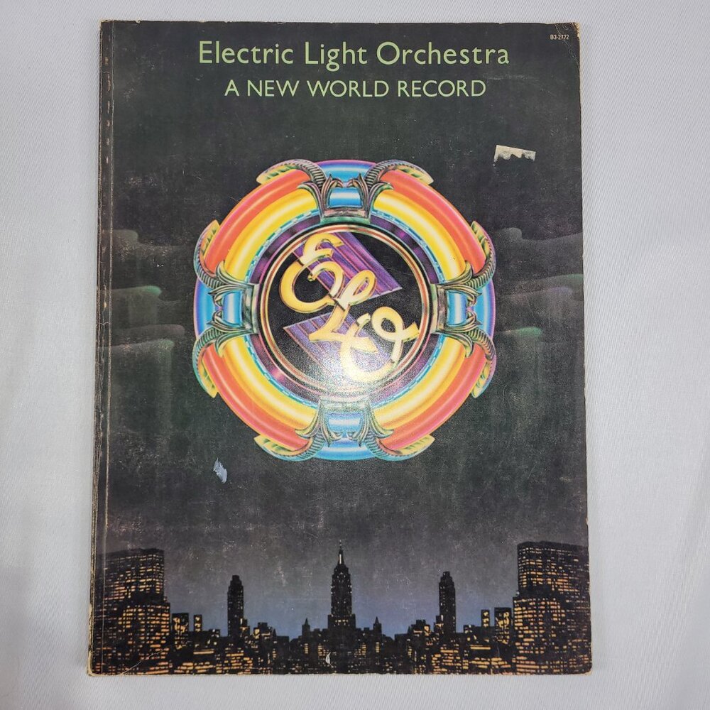 Electric Light Orchestra A New World Record Vocal Guitar Lyrics Music Song Book